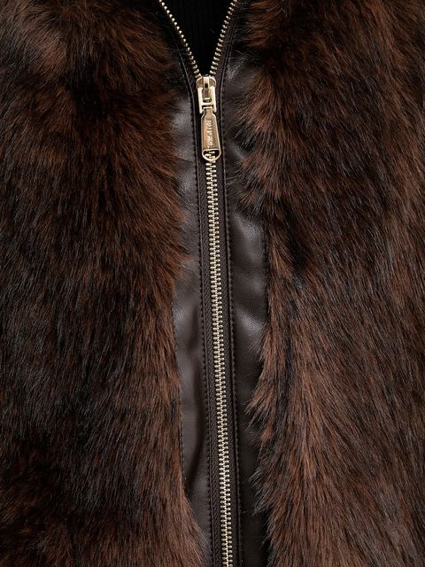 Blugirl Blumarine kurtka kolor brązowy przejściowa RF5240.E1094