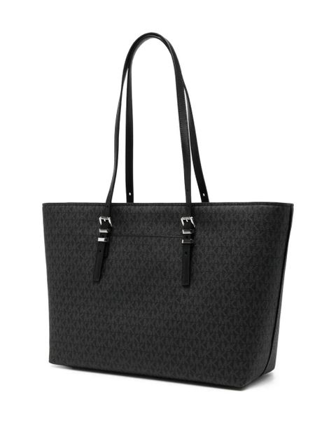 Michael Kors Large Quinn Signature Logo tote - Black