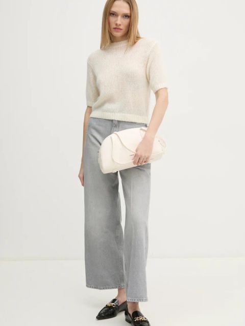 Calvin Klein torebka kolor beżowy K60K612819