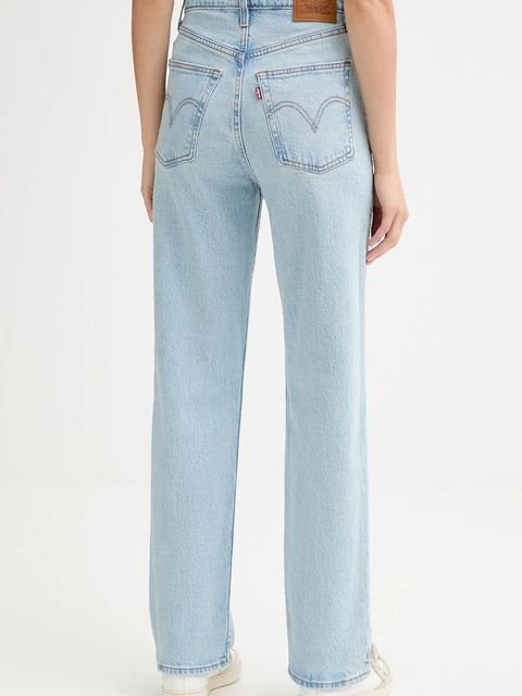 Levi's jeansy RIBCAGE FULL LENGTH damskie high waist 79078.0045