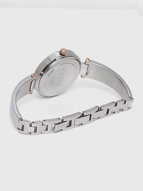 Furla zegarek damski kolor srebrny