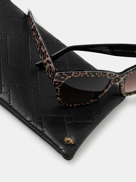 Kurt Geiger London okulary przeciwsłoneczne SHOREDITCH damskie kolor brązowy 4738839679