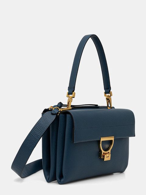 Coccinelle torebka skórzana ARLETTIS kolor niebieski E1 MD5 12 08 01