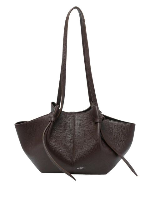 Yuzefi Mochi leather shoulder bag - Brown - zdjęcie produktu nr 1