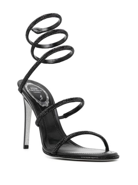 René Caovilla 110mm Cleo sandals - Black - zdjęcie produktu nr 2