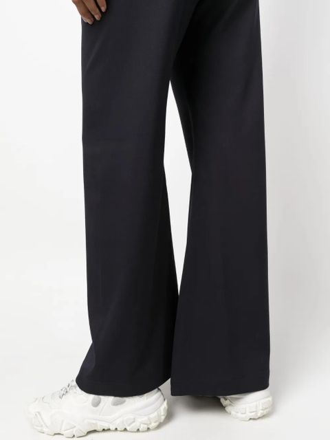 MM6 Maison Margiela seam-detail wide-leg trousers - Blue