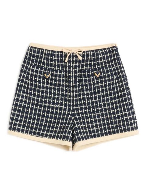 Valentino Garavani bouclé shorts - Blue - zdjęcie produktu nr 1