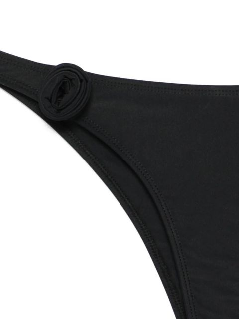 Coperni rosette tie bikini bottom - Black