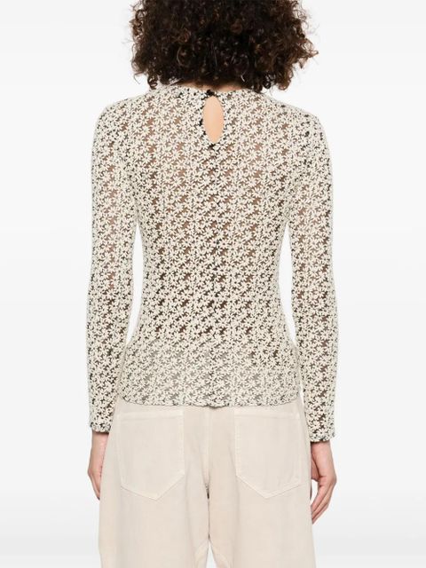 ISABEL MARANT Soline top - Neutrals