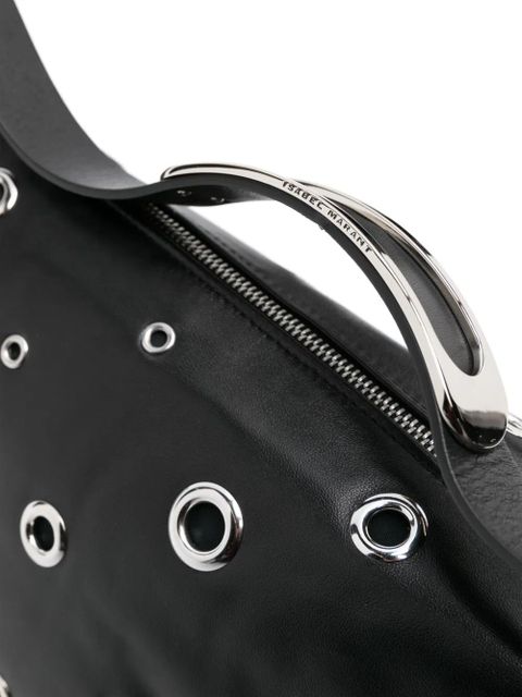 ISABEL MARANT Leyden leather shoulder bag - Black