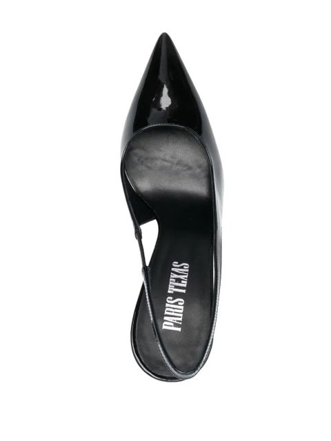 Paris Texas Lidia 110mm patent-leather pumps - Black
