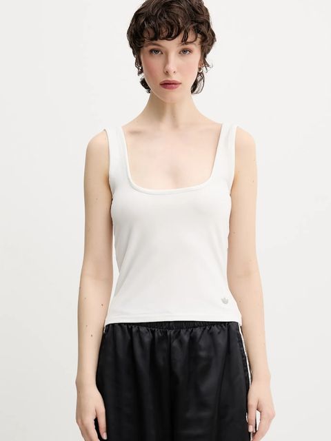 adidas Originals top Essentials kolor biały JW5988 - zdjęcie produktu nr 1