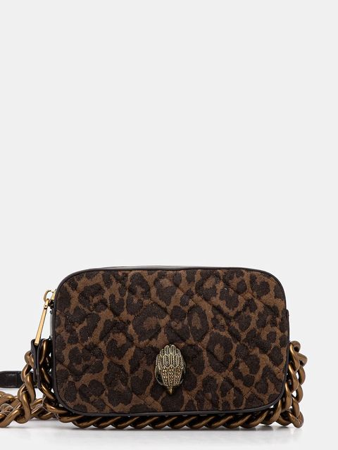 Kurt Geiger London torebka skórzana KENSINGTON kolor brązowy 9321135289 - zdjęcie produktu nr 1