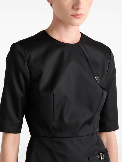 Prada Re-Nylon mini-dress - Black