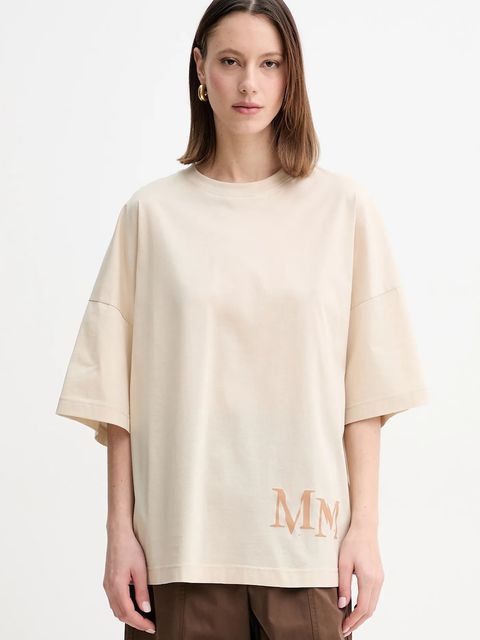 MM by Max Mara t-shirt bawełniany - zdjęcie produktu nr 2