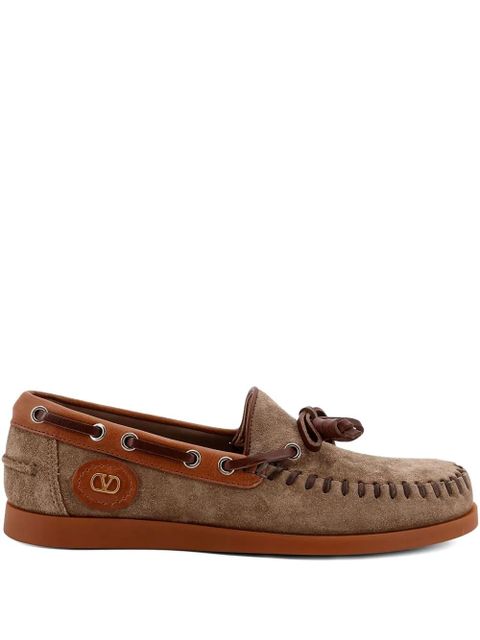 Valentino Garavani tassel-embellished loafers - Brown - zdjęcie produktu nr 1