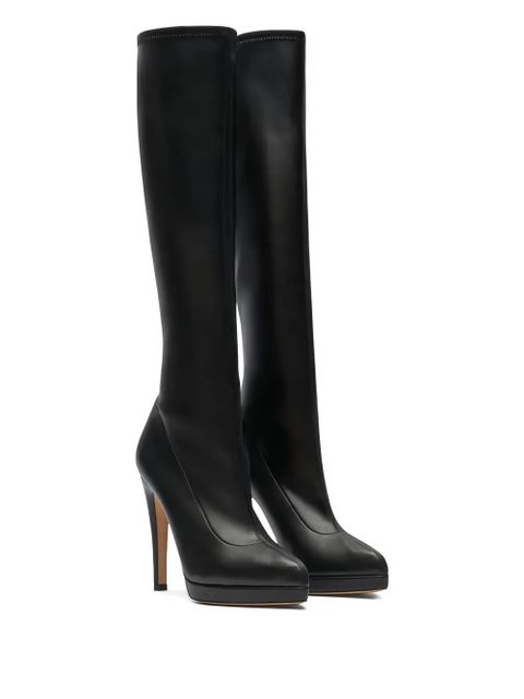 Casadei 100mm Michelle boots - Black - zdjęcie produktu nr 2
