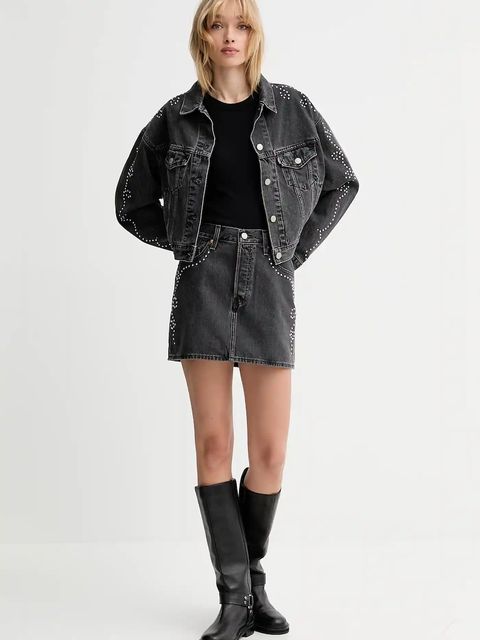 Marc O'Polo top bawełniany kolor czarny B01211250011