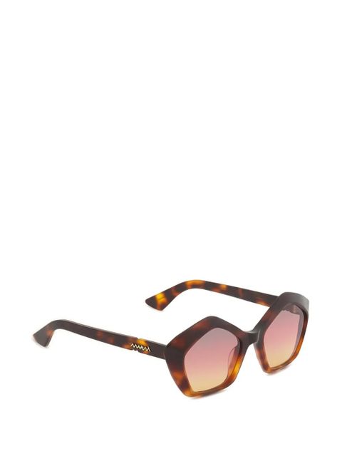 Marni Eluvi hexagonal sunglasses - Brown - zdjęcie produktu nr 2