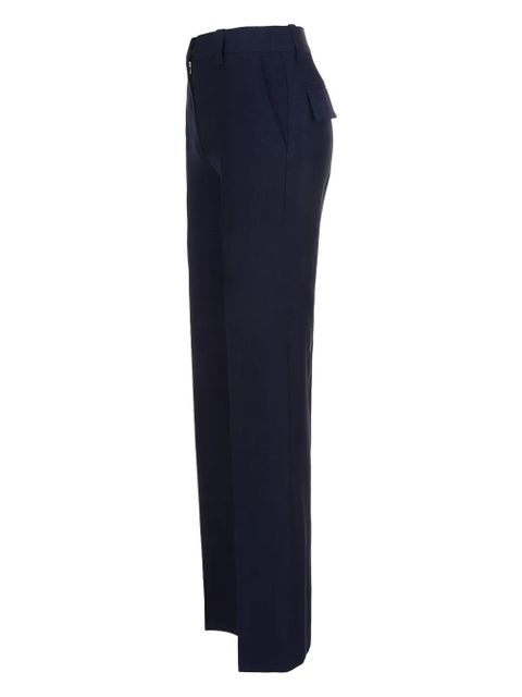 Victoria Beckham flared-leg trousers - Blue