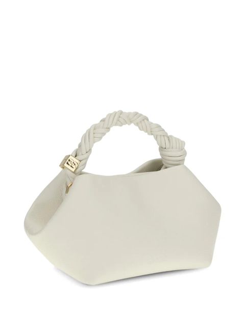 GANNI small Bou grained tote bag - Neutrals - zdjęcie produktu nr 2
