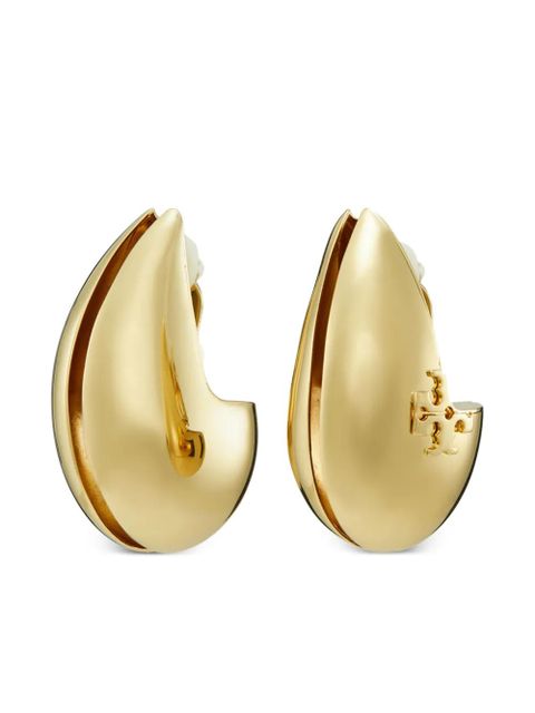 Tory Burch Wave clip-on earrings - Gold - zdjęcie produktu nr 1