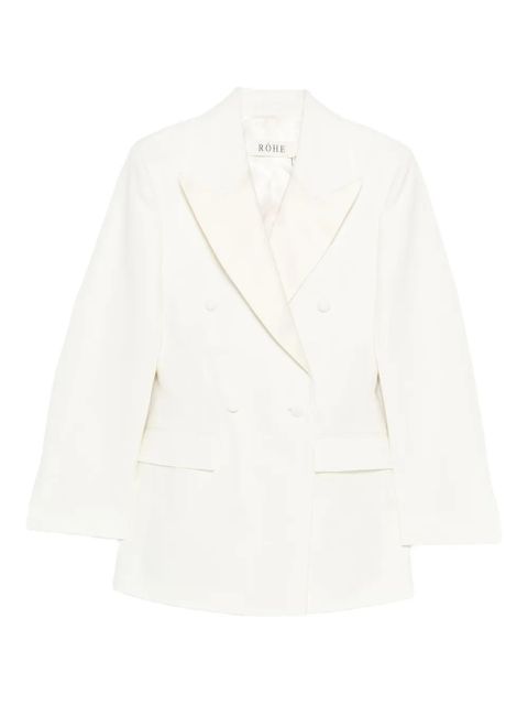 Róhe hourglass tuxedo blazer - White - zdjęcie produktu nr 1
