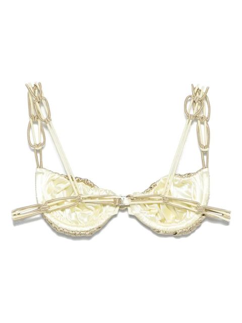 Isa Boulder reversible bikini top - Gold - zdjęcie produktu nr 2