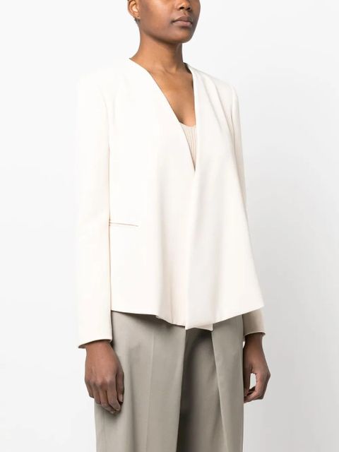 TWINSET open-front blazer - Brown