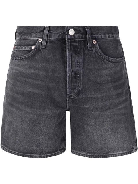 AGOLDE high-rise denim shorts - Grey - zdjęcie produktu nr 1
