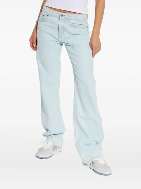 Off-White five-pocket cotton jeans - Blue