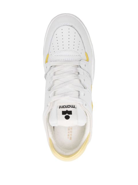 ISABEL MARANT Emree panelled sneakers - Neutrals