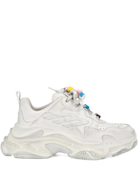Balenciaga Triple S charm-embellishment sneakers - White - zdjęcie produktu nr 1