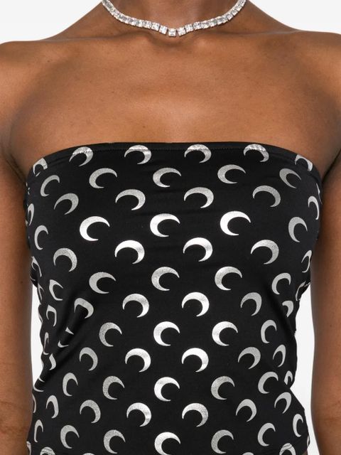 Marine Serre moon-print top - Black
