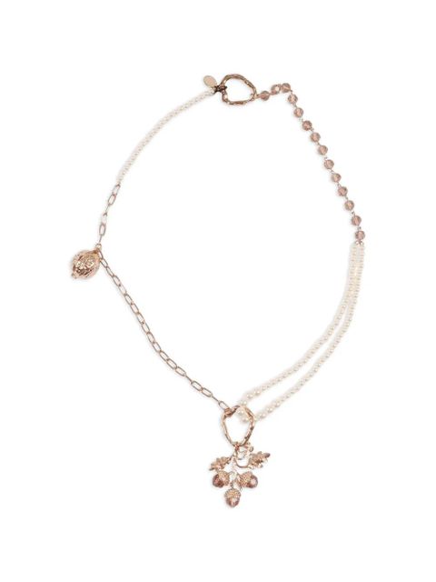 Weekend Max Mara bead charm metal necklace - Gold - zdjęcie produktu nr 1