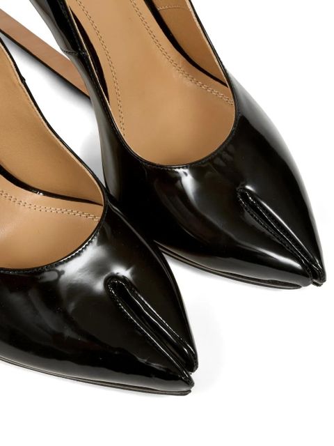 Maison Margiela Tabi pointed-toe pumps - Black