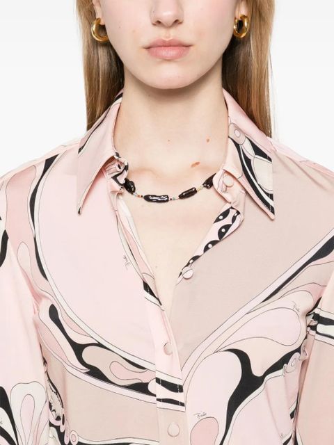 PUCCI Orchidee-print shirt - Neutrals - zdjęcie produktu nr 2