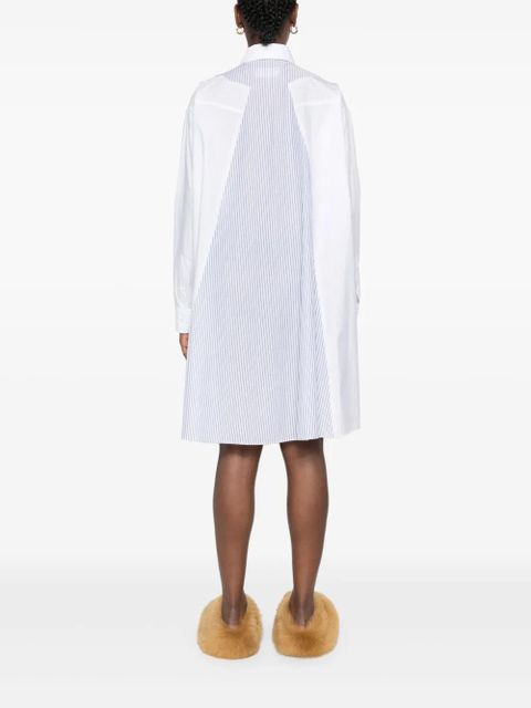 MM6 Maison Margiela striped shirt dress - White - zdjęcie produktu nr 2