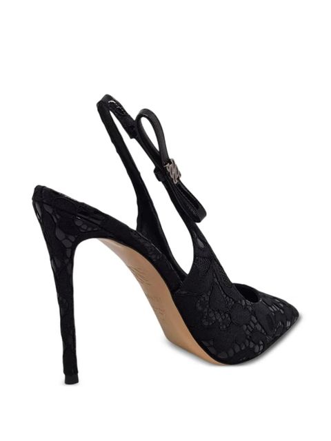 Casadei lace slingback pumps - Black