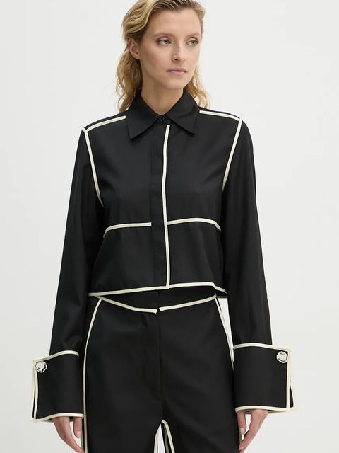 Day Birger et Mikkelsen koszula wełniana Tessa - Refined Suiting Blend - zdjęcie produktu nr 1