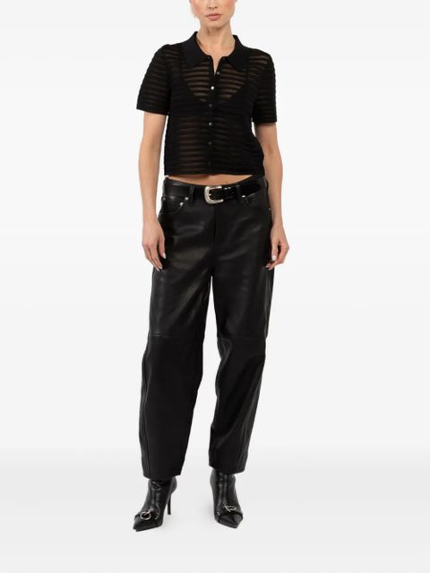 Simkhai short-sleeve cardigan - Black - zdjęcie produktu nr 2