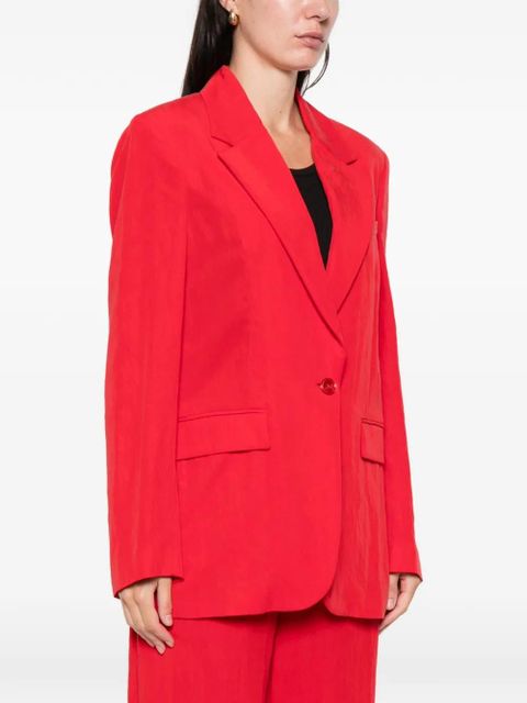 Blumarine single-breasted blazer - Red - zdjęcie produktu nr 2