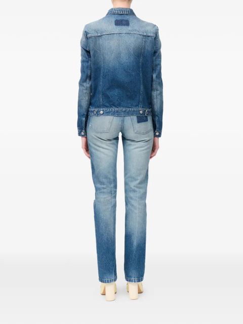 MM6 Maison Margiela buttoned denim jacket - Blue