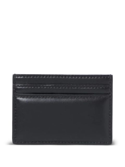 Alexander McQueen logo-plaque cardholder - Black - zdjęcie produktu nr 2