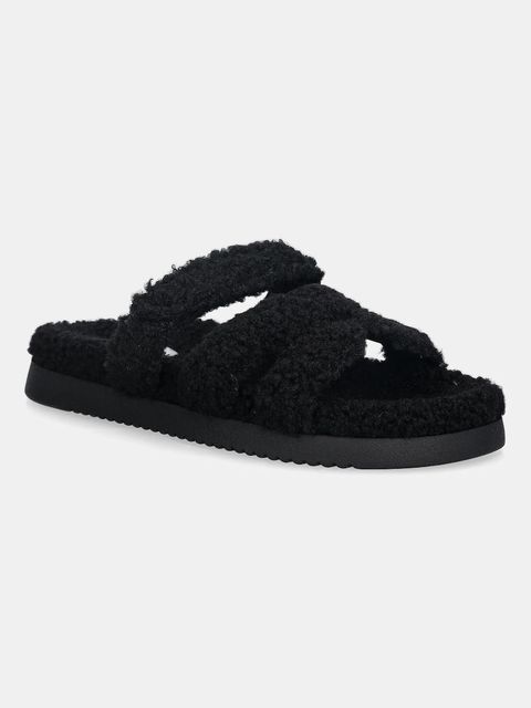 Steve Madden klapki Missile-F damskie kolor czarny 11003175 - zdjęcie produktu nr 1