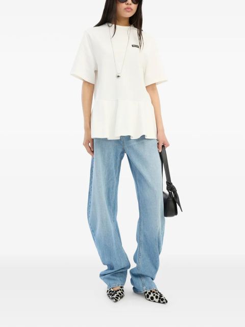 ROTATE BIRGER CHRISTENSEN blue tapered jeans - zdjęcie produktu nr 2