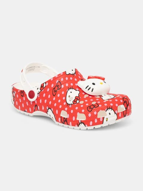 Crocs klapki Classic Hello Kitty Red Clog - zdjęcie produktu nr 2