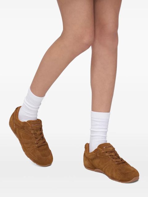 Marc Jacobs lace-up panelled sneakers - Brown