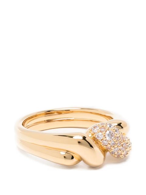 Missoma Molten double statement ring - Gold - zdjęcie produktu nr 1