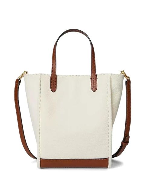 Lauren Ralph Lauren small Cameryn logo-detail tote bag - Neutrals